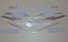 YAMAHA YZF-R6 2005 BLUE DECAL KIT