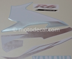 YAMAHA YZF-R6 2005 RED DECAL KIT