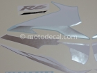 YAMAHA YZF-R6 2005 RED DECAL KIT