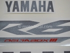 YAMAHA YZF-R6 2005 BLACK DECAL KIT