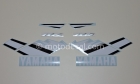 YAMAHA YZF-R6 2006 US BLUE DECAL KIT