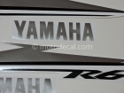 YAMAHA YZF-R6 2007 BLACK DECAL KIT