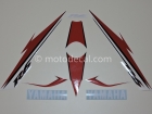 YAMAHA YZF-R6 2007 WHITE DECAL KIT