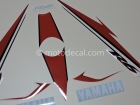 YAMAHA YZF-R6 2007 WHITE DECAL KIT