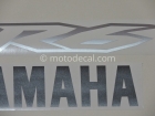 YAMAHA YZF-R6 2008 SILVER DECAL KIT