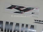 YAMAHA YZF-R1 2004 LAVA RED DECAL KIT