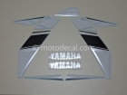 YAMAHA YZF-R6 2009 BLUE DECAL KIT