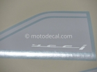 YAMAHA YZF-R6 2009 BLUE DECAL KIT