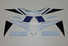 YAMAHA YZF-R6 2008 BLUE US DECAL KIT
