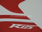 YAMAHA YZF-R125 2008 WHITE DECAL KIT