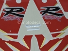SUZUKI GSX-R 1100 1992 BLACK RED DECAL KIT