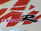 SUZUKI GSX-R 1100 1992 BLACK RED DECAL KIT