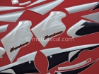 SUZUKI GSX 1300R HAYABUSA  2006 BLUE SILVER  DECAL KIT
