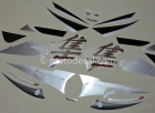 SUZUKI GSX 1300R HAYABUSA  2005 SILVER BLACK  DECAL KIT