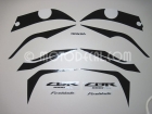 HONDA CBR 1000RR 2008 RED DECAL KIT