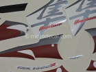 SUZUKI GSX 1300R HAYABUSA  2006 RED BLACK  DECAL KIT