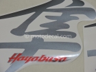 SUZUKI GSX 1300R HAYABUSA  2006 RED BLACK  DECAL KIT