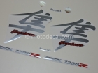 SUZUKI GSX 1300R HAYABUSA  2007 BLACK  DECAL KIT
