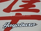 SUZUKI GSX 1300R HAYABUSA  2007 RED  DECAL KIT