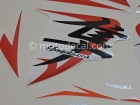 SUZUKI GSX 1300R HAYABUSA  2008 ORANGE DECAL KIT