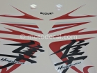 SUZUKI GSX 1300R HAYABUSA  2008 WHITE DECAL KIT