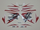 SUZUKI GSX 1300R HAYABUSA  2008 WHITE DECAL KIT