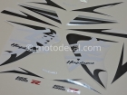 SUZUKI GSX 1300R HAYABUSA 2009 SILVER DECAL KIT
