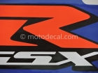 SUZUKI GSX-R 600 2003 BLUE WHITE DECAL KIT