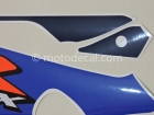 SUZUKI GSX-R 600 2003 BLUE WHITE DECAL KIT