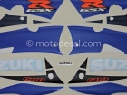 SUZUKI GSX-R 600 2003 BLUE WHITE DECAL KIT