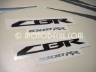 HONDA CBR 1000RR 2009 WHITE DECAL KIT