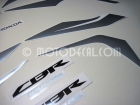 HONDA CBR 1000RR 2009 WHITE DECAL KIT