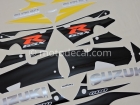 SUZUKI GSX-R 600 2003 BLACK YELLOW DECAL KIT