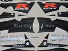 SUZUKI GSX-R 600 2003 BLACK YELLOW DECAL KIT
