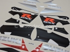 SUZUKI GSX-R 600 2003 BLACK SILVER DECAL KIT