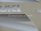SUZUKI GSX-R 600 2003 BLACK SILVER DECAL KIT