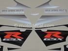 SUZUKI GSX-R 600 2003 BLACK SILVER DECAL KIT