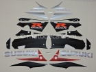 SUZUKI GSX-R 600 2003 BLACK SILVER DECAL KIT