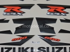 SUZUKI GSX-R 600 2004 YELLOW DECAL KIT