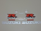SUZUKI GSX-R 1000 2008 BLUE DECAL KIT