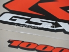 SUZUKI GSX-R 1000 2008 BLUE DECAL KIT