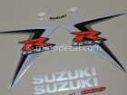 SUZUKI GSX-R 600 2007 RED WHITE DECAL KIT
