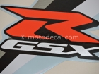 SUZUKI GSX-R 600 2007 RED WHITE DECAL KIT
