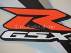SUZUKI GSX-R 600 2007 RED WHITE DECAL KIT