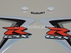 SUZUKI GSX-R 600 2007 RED WHITE DECAL KIT