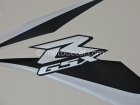 SUZUKI GSX-R 600 2009 ORANGE BLACK DECAL KIT