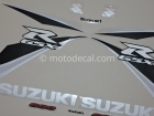 SUZUKI GSX-R 600 2009 ORANGE BLACK DECAL KIT