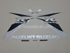 SUZUKI GSX-R 600 2009 ORANGE BLACK DECAL KIT