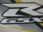 SUZUKI GSX-R 600 2008 YELLOW SILVER DECAL KIT
