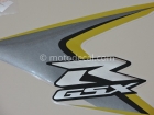 SUZUKI GSX-R 600 2008 YELLOW SILVER DECAL KIT